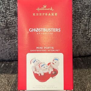 Hallmark Keepsake Ornament: Ghostbusters Mini Pufts NIB!